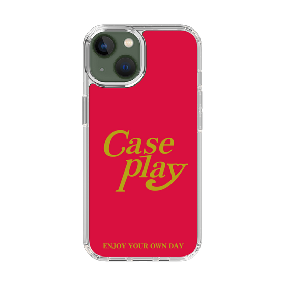 Slim Protection Case［ Original - ENJOY YOUR OWN DAY - Red ］