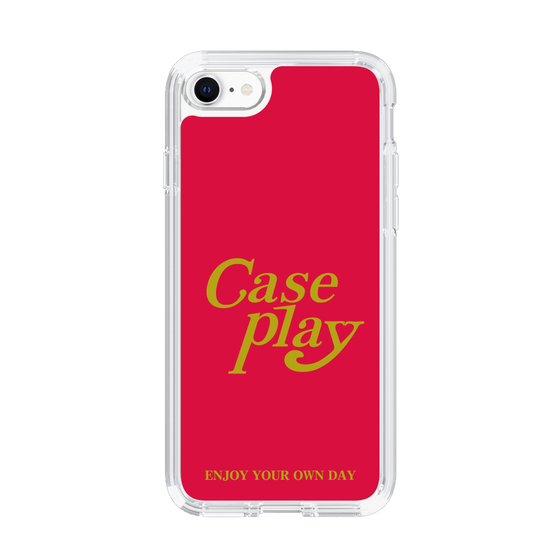 Slim Protection Case［ Original - ENJOY YOUR OWN DAY - Red ］