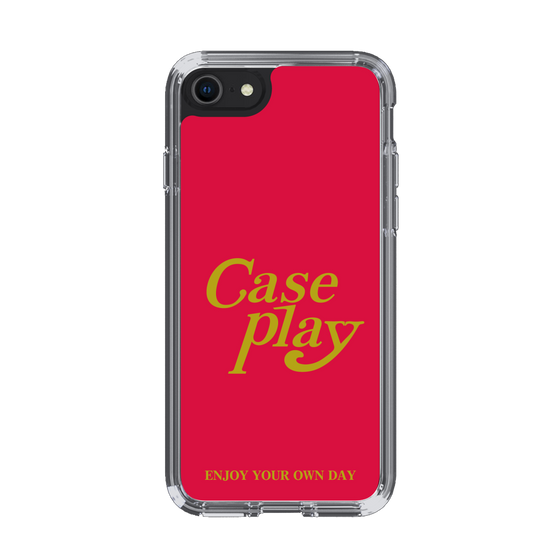 Slim Protection Case［ Original - ENJOY YOUR OWN DAY - Red ］