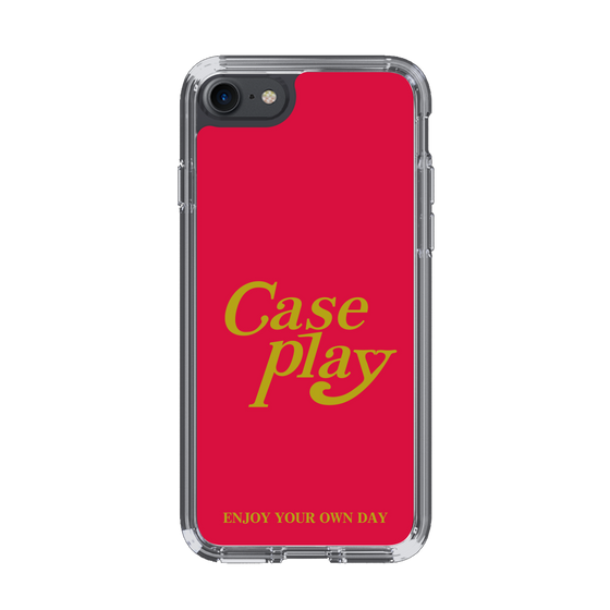 Slim Protection Case［ Original - ENJOY YOUR OWN DAY - Red ］