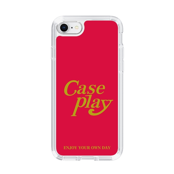 Slim Protection Case［ Original - ENJOY YOUR OWN DAY - Red ］