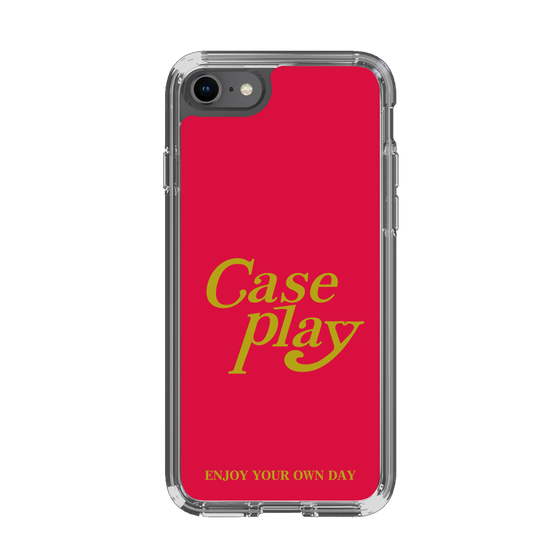 Slim Protection Case［ Original - ENJOY YOUR OWN DAY - Red ］