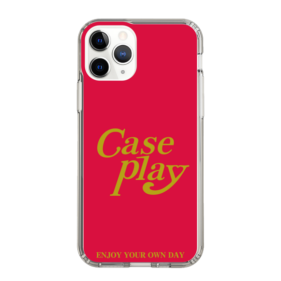 Slim Protection Case［ Original - ENJOY YOUR OWN DAY - Red ］