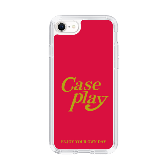 Slim Protection Case［ Original - ENJOY YOUR OWN DAY - Red ］