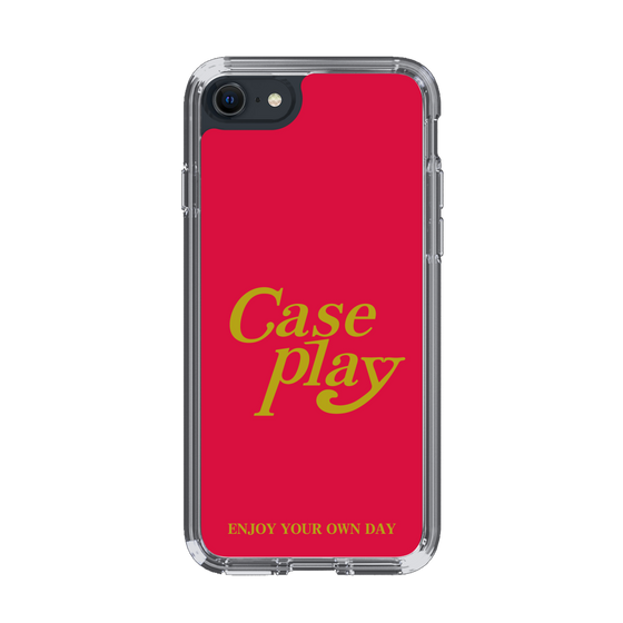 Slim Protection Case［ Original - ENJOY YOUR OWN DAY - Red ］