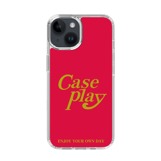 Slim Protection Case［ Original - ENJOY YOUR OWN DAY - Red ］