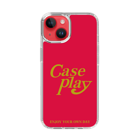 Slim Protection Case［ Original - ENJOY YOUR OWN DAY - Red ］