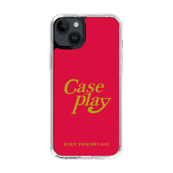 Slim Protection Case［ Original - ENJOY YOUR OWN DAY - Red ］
