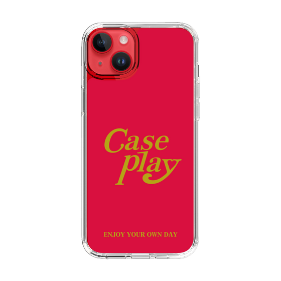 Slim Protection Case［ Original - ENJOY YOUR OWN DAY - Red ］