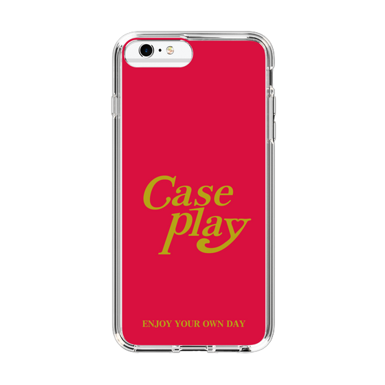 Slim Protection Case［ Original - ENJOY YOUR OWN DAY - Red ］