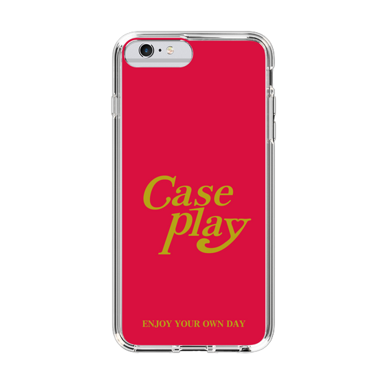 Slim Protection Case［ Original - ENJOY YOUR OWN DAY - Red ］