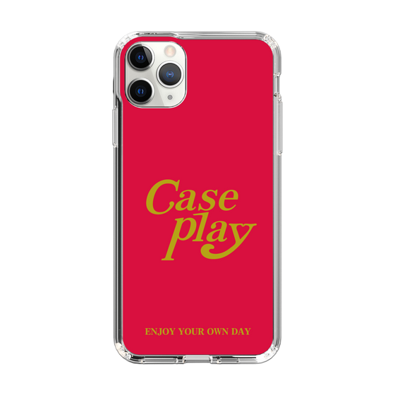 Slim Protection Case［ Original - ENJOY YOUR OWN DAY - Red ］