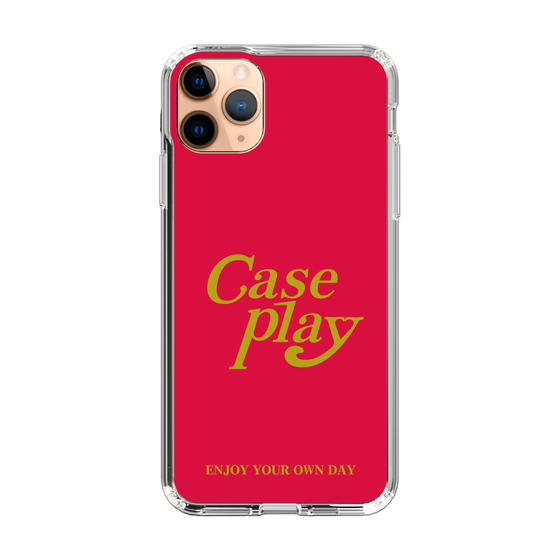 Slim Protection Case［ Original - ENJOY YOUR OWN DAY - Red ］