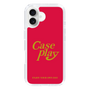 Slim Protection Case［ Original - ENJOY YOUR OWN DAY - Red ］