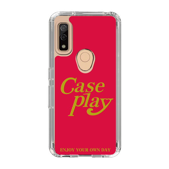 Slim Protection Case［ Original - ENJOY YOUR OWN DAY - Red ］