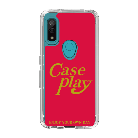Slim Protection Case［ Original - ENJOY YOUR OWN DAY - Red ］