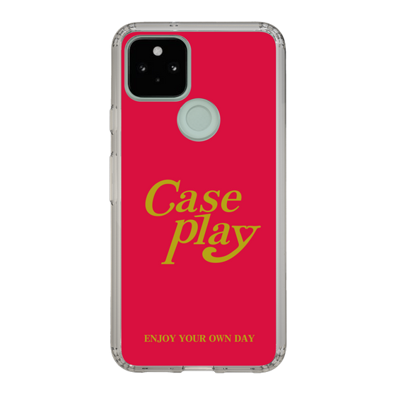 Slim Protection Case［ Original - ENJOY YOUR OWN DAY - Red ］