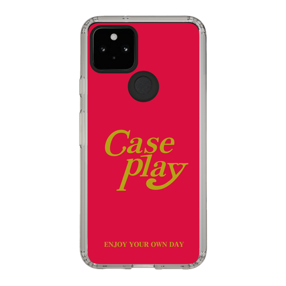 Slim Protection Case［ Original - ENJOY YOUR OWN DAY - Red ］