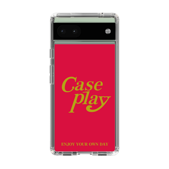 Slim Protection Case［ Original - ENJOY YOUR OWN DAY - Red ］