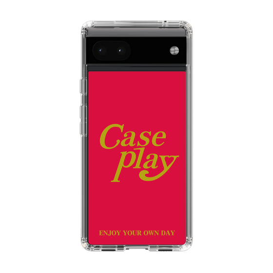Slim Protection Case［ Original - ENJOY YOUR OWN DAY - Red ］