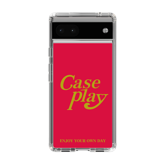 Slim Protection Case［ Original - ENJOY YOUR OWN DAY - Red ］