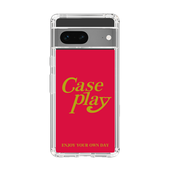 Slim Protection Case［ Original - ENJOY YOUR OWN DAY - Red ］