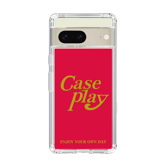 Slim Protection Case［ Original - ENJOY YOUR OWN DAY - Red ］