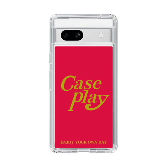 Slim Protection Case［ Original - ENJOY YOUR OWN DAY - Red ］