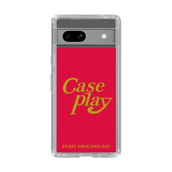 Slim Protection Case［ Original - ENJOY YOUR OWN DAY - Red ］