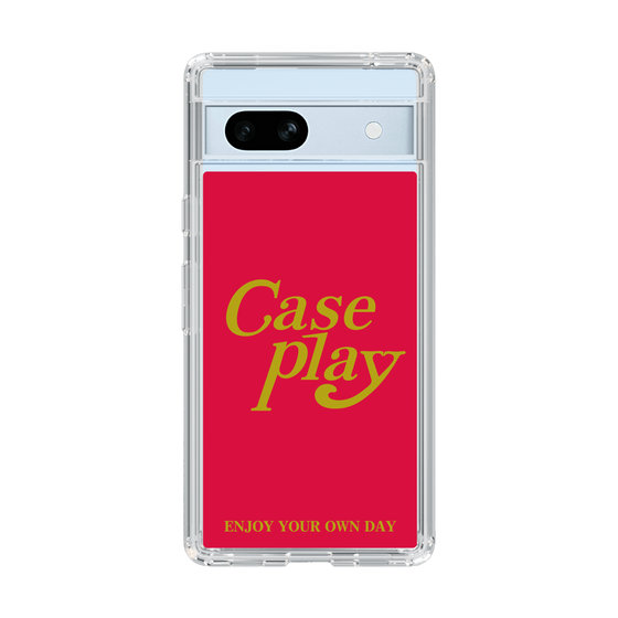Slim Protection Case［ Original - ENJOY YOUR OWN DAY - Red ］