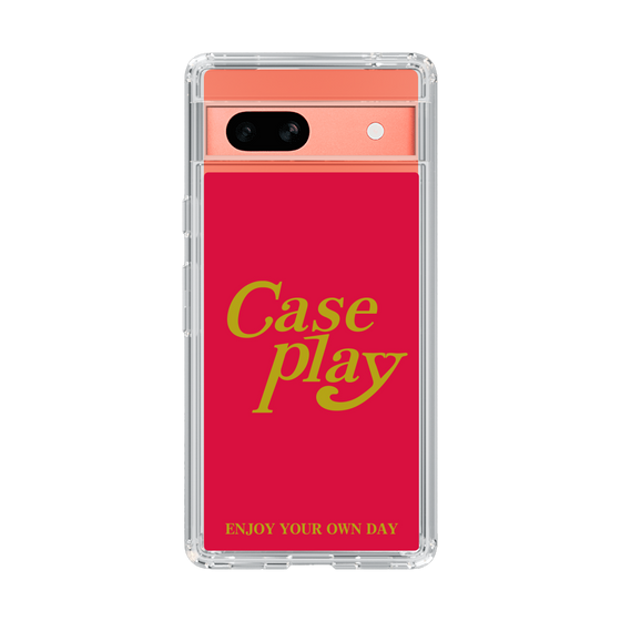 Slim Protection Case［ Original - ENJOY YOUR OWN DAY - Red ］