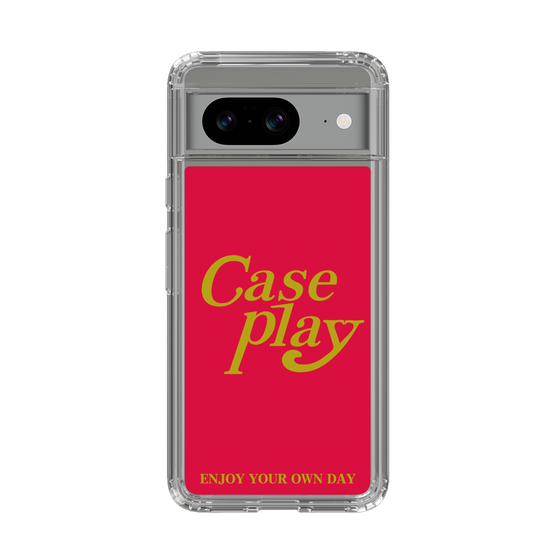 Slim Protection Case［ Original - ENJOY YOUR OWN DAY - Red ］
