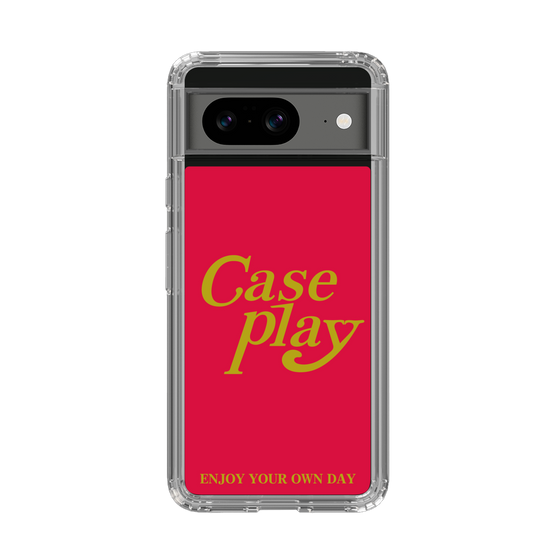 Slim Protection Case［ Original - ENJOY YOUR OWN DAY - Red ］