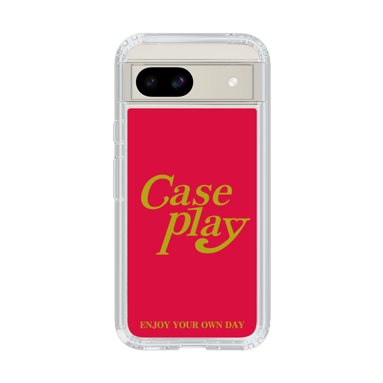 Slim Protection Case［ Original - ENJOY YOUR OWN DAY - Red ］