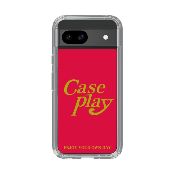 Slim Protection Case［ Original - ENJOY YOUR OWN DAY - Red ］