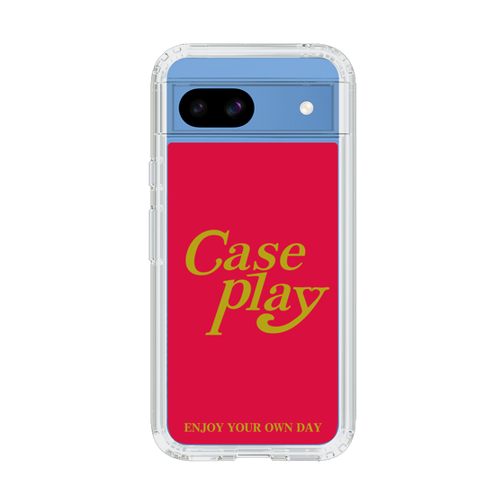 Slim Protection Case［ Original - ENJOY YOUR OWN DAY - Red ］