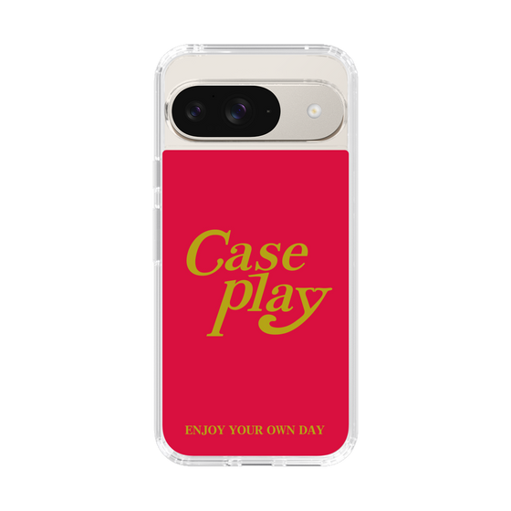 Slim Protection Case［ Original - ENJOY YOUR OWN DAY - Red ］