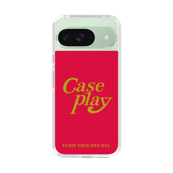 Slim Protection Case［ Original - ENJOY YOUR OWN DAY - Red ］