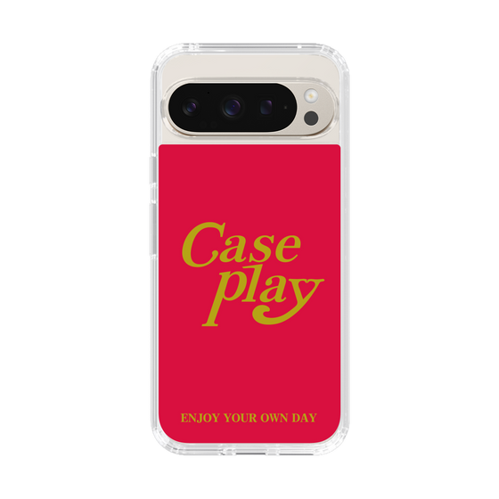 Slim Protection Case［ Original - ENJOY YOUR OWN DAY - Red ］