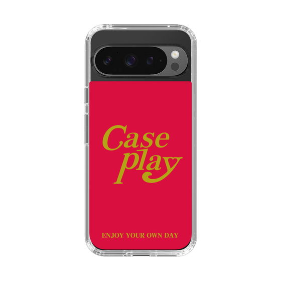 Slim Protection Case［ Original - ENJOY YOUR OWN DAY - Red ］