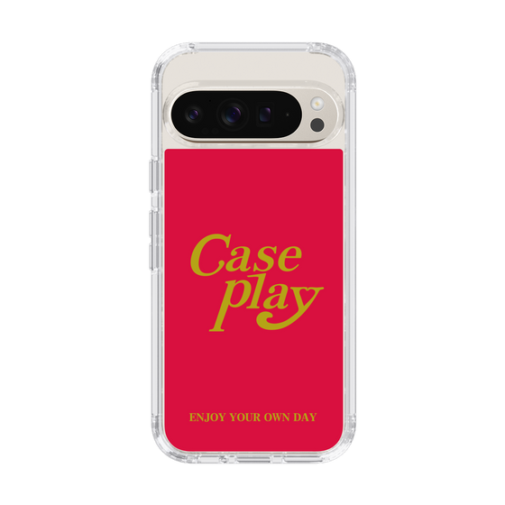 Slim Protection Case［ Original - ENJOY YOUR OWN DAY - Red ］