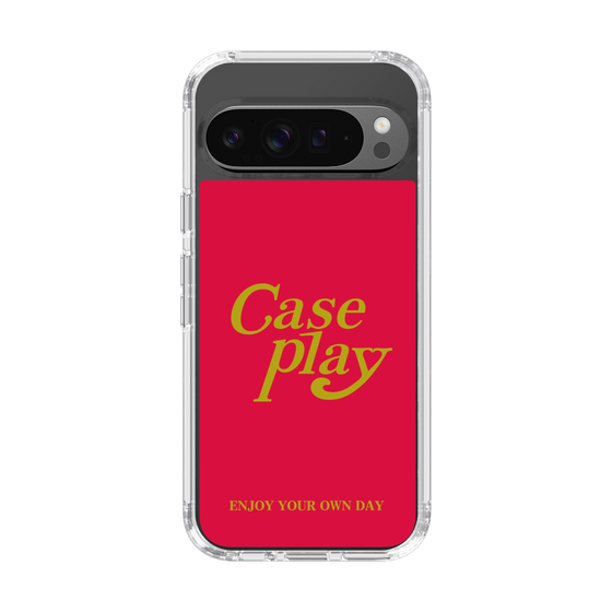 Slim Protection Case［ Original - ENJOY YOUR OWN DAY - Red ］