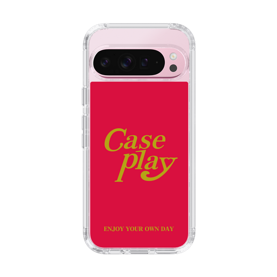 Slim Protection Case［ Original - ENJOY YOUR OWN DAY - Red ］