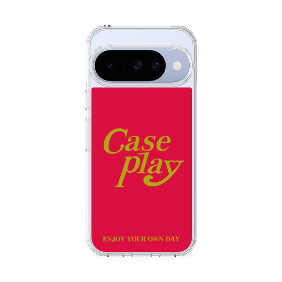 Slim Protection Case［ Original - ENJOY YOUR OWN DAY - Red ］