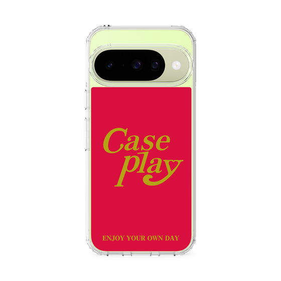 Slim Protection Case［ Original - ENJOY YOUR OWN DAY - Red ］