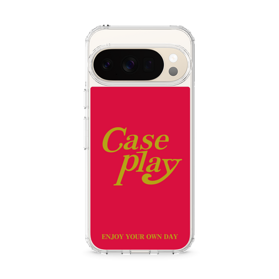 Slim Protection Case［ Original - ENJOY YOUR OWN DAY - Red ］