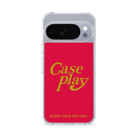 Slim Protection Case［ Original - ENJOY YOUR OWN DAY - Red ］