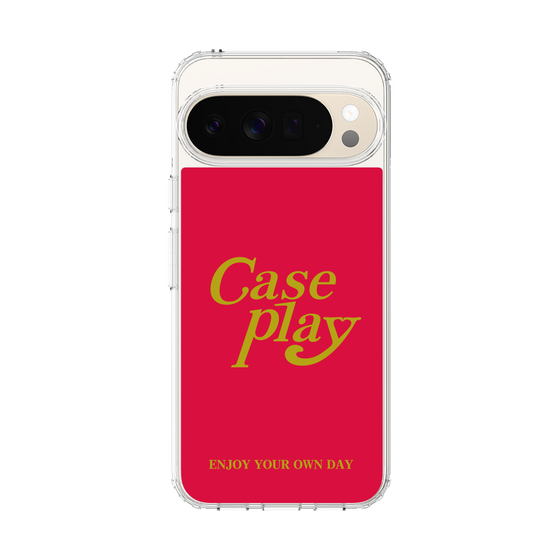 Slim Protection Case［ Original - ENJOY YOUR OWN DAY - Red ］