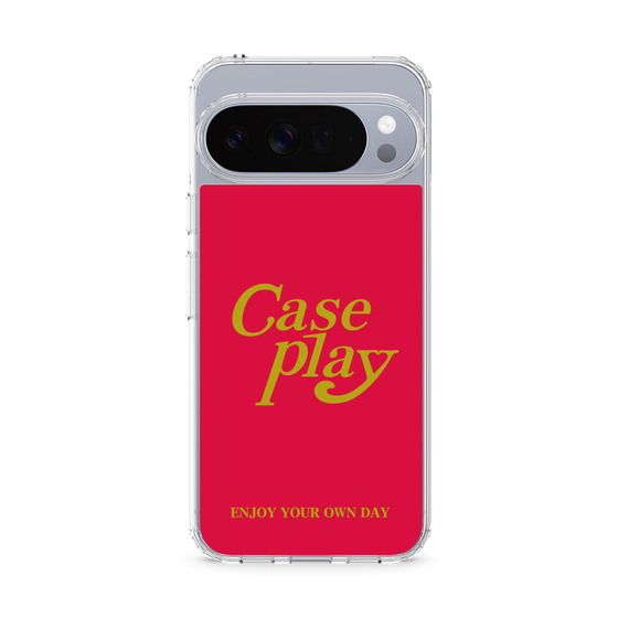 Slim Protection Case［ Original - ENJOY YOUR OWN DAY - Red ］
