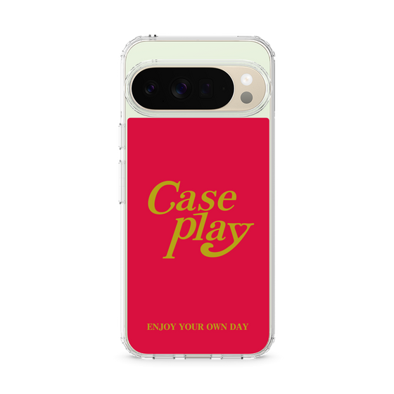 Slim Protection Case［ Original - ENJOY YOUR OWN DAY - Red ］